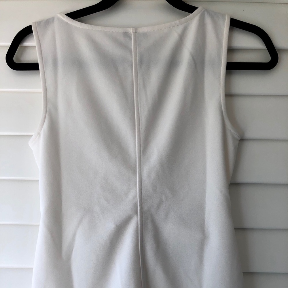 Ann Taylor white bow blouse - Picture 2 of 6